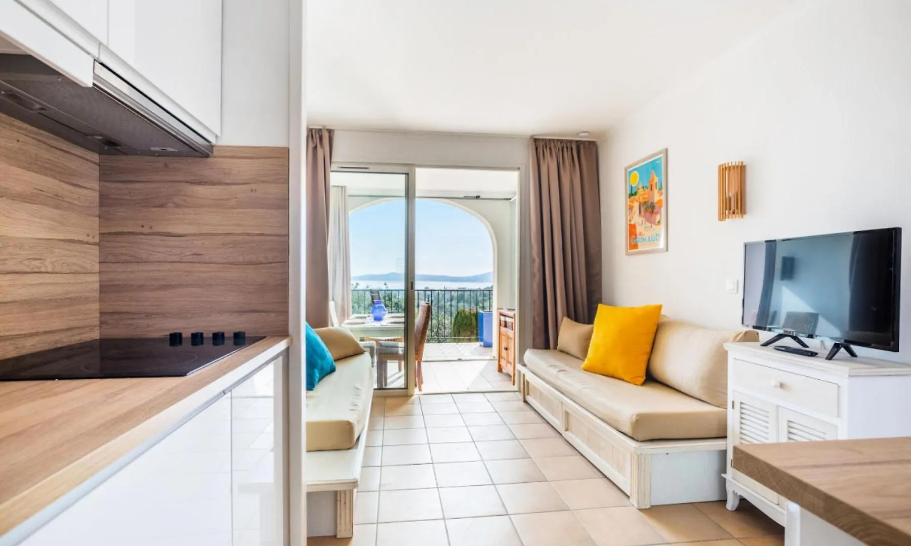 Apartment Les Appartements Aux Restanques Du Golfe De St Tropez - Maeva Home - Appartement 2 Pieces 4 Personnes Avec Tres Belle Vue Mer - Prestige - Super Home Mae-8321 Grimaud