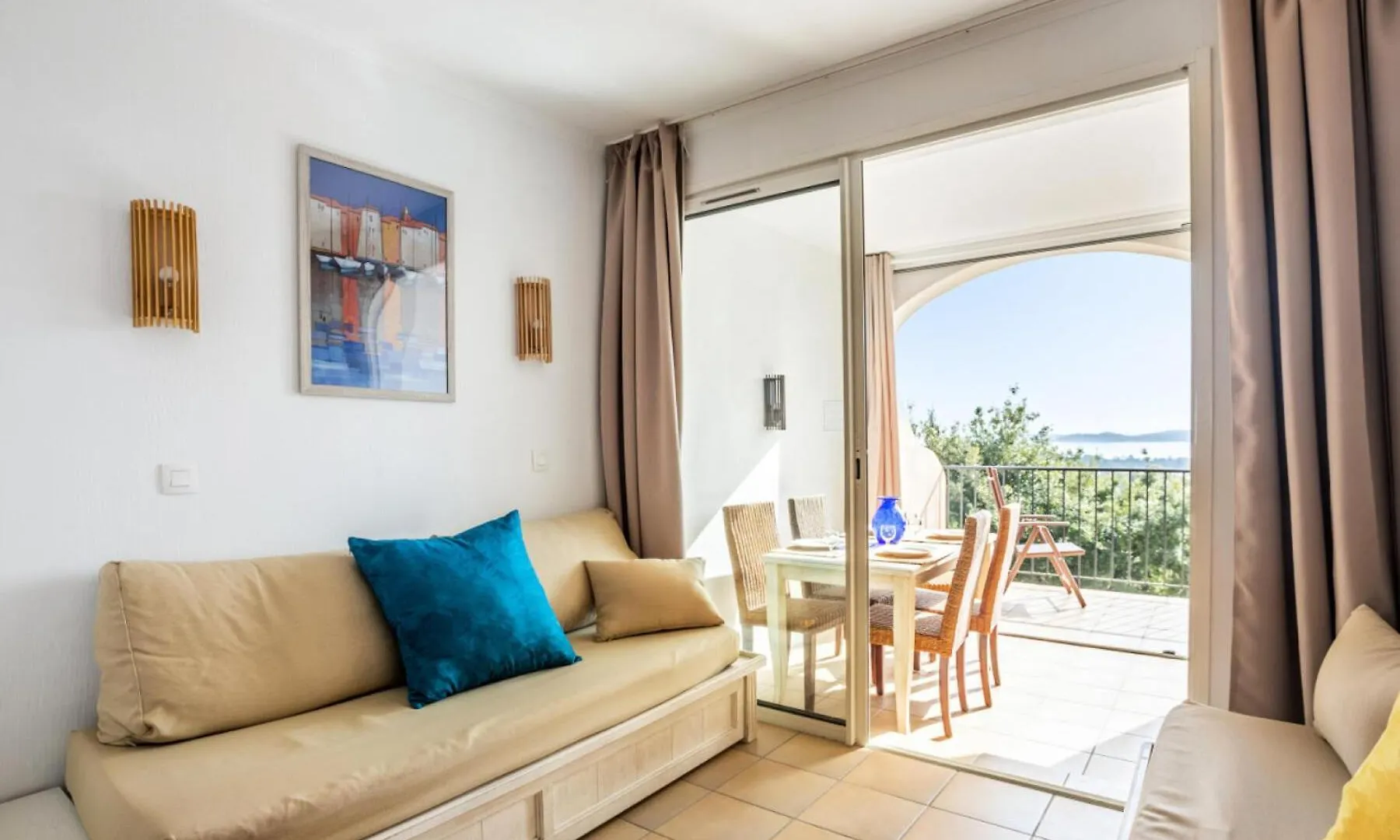 Les Appartements Aux Restanques Du Golfe De St Tropez - Maeva Home - Appartement 2 Pieces 4 Personnes Avec Tres Belle Vue Mer - Prestige - Super Home Mae-8321 Grimaud 0*,  France